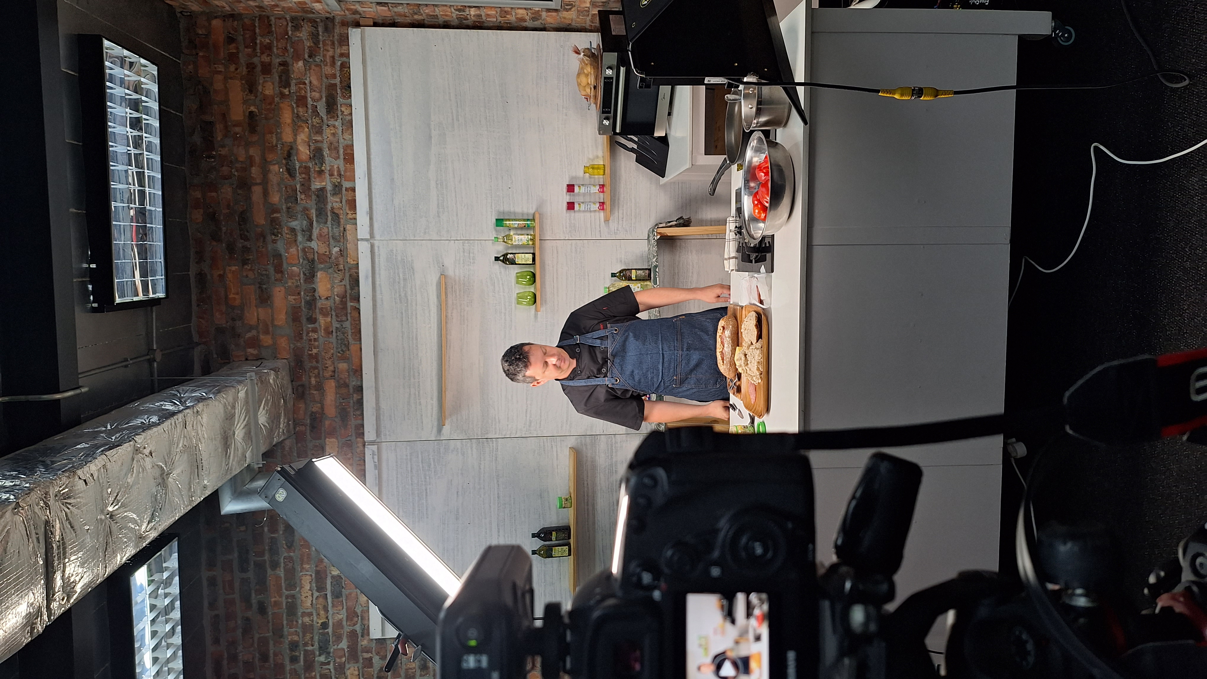 Behind the scenes
